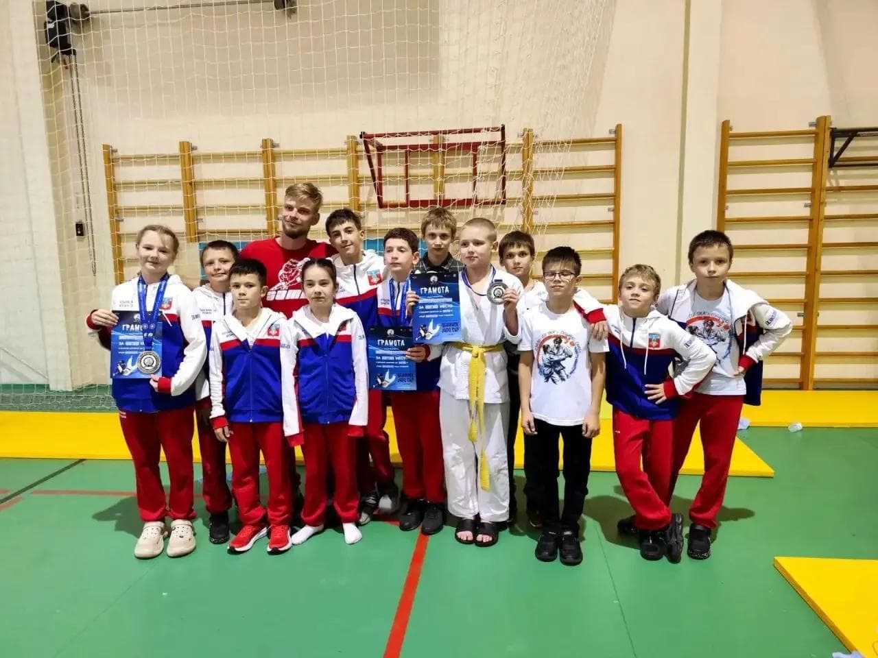 Воспитанники «Зубрёнка» выиграли медали на соревнованиях в Боровске