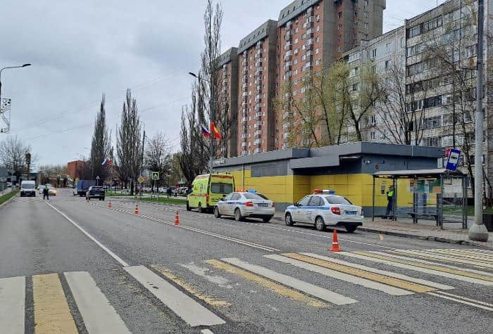На Ворошилова в Серпухове сбили ребёнка на пешеходном переходе