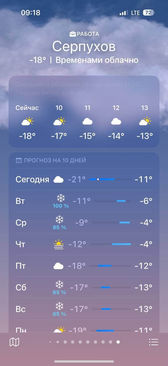 Предпринимателей Серпухова призвали убрать снег