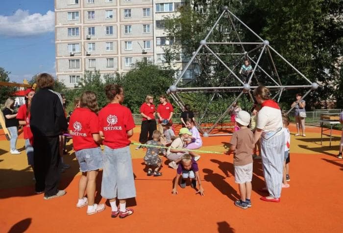 В Серпухове прошли праздники дворов