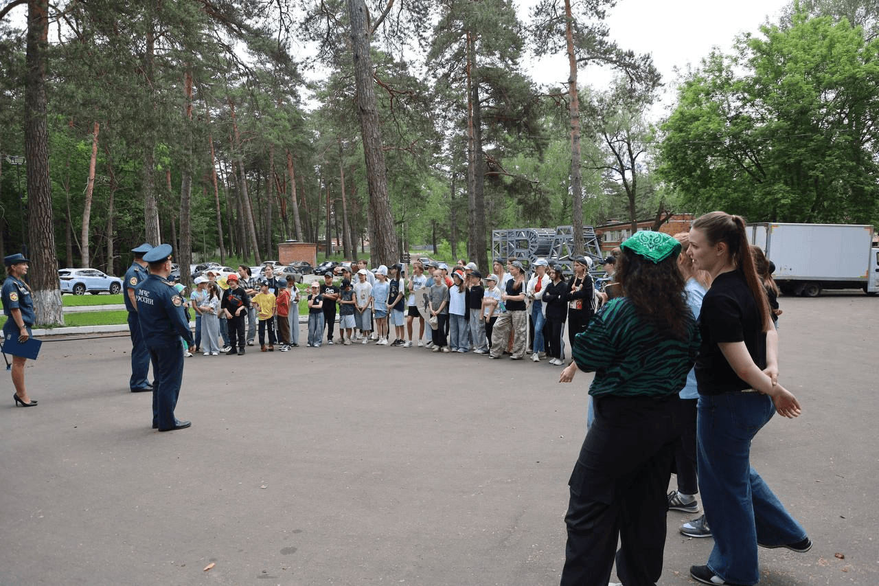 Безопасность детей – на первом месте: в серпуховских лагерях стартовала серия учений