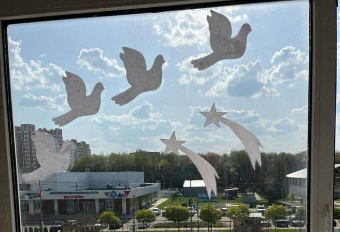 В Губернском колледже Серпухова провели патриотические акции ко Дню Победы