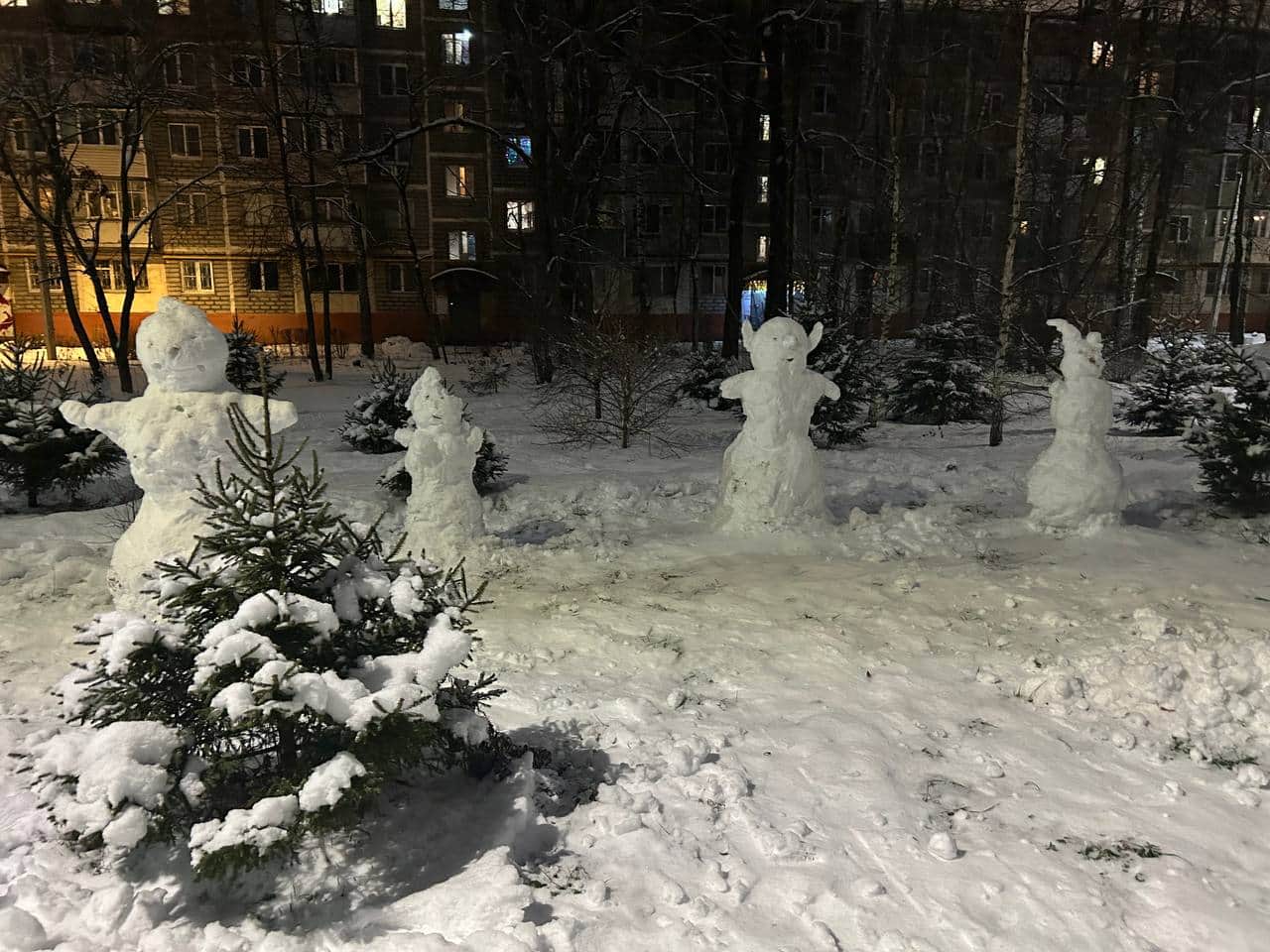 Фестиваль снеговиков пройдет в Серпухове