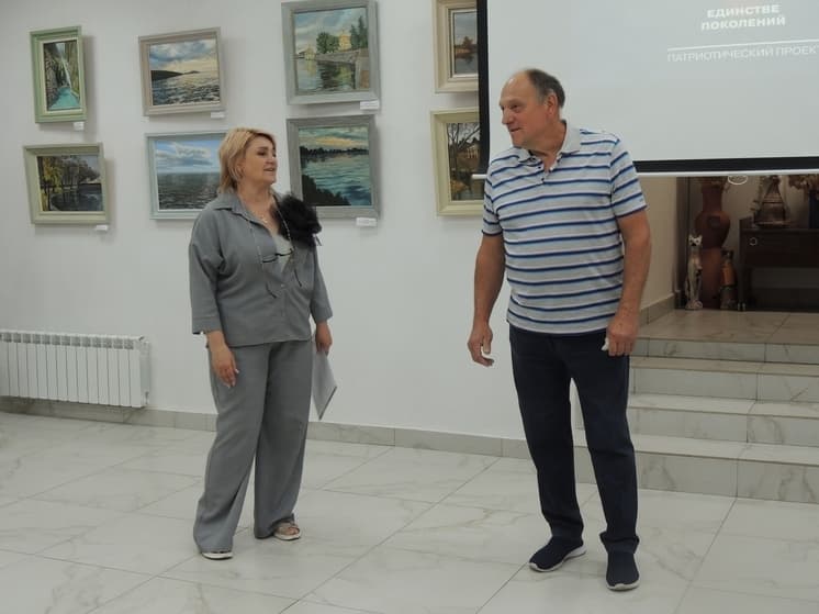 В Протвино открылась выставка Александра Ларина