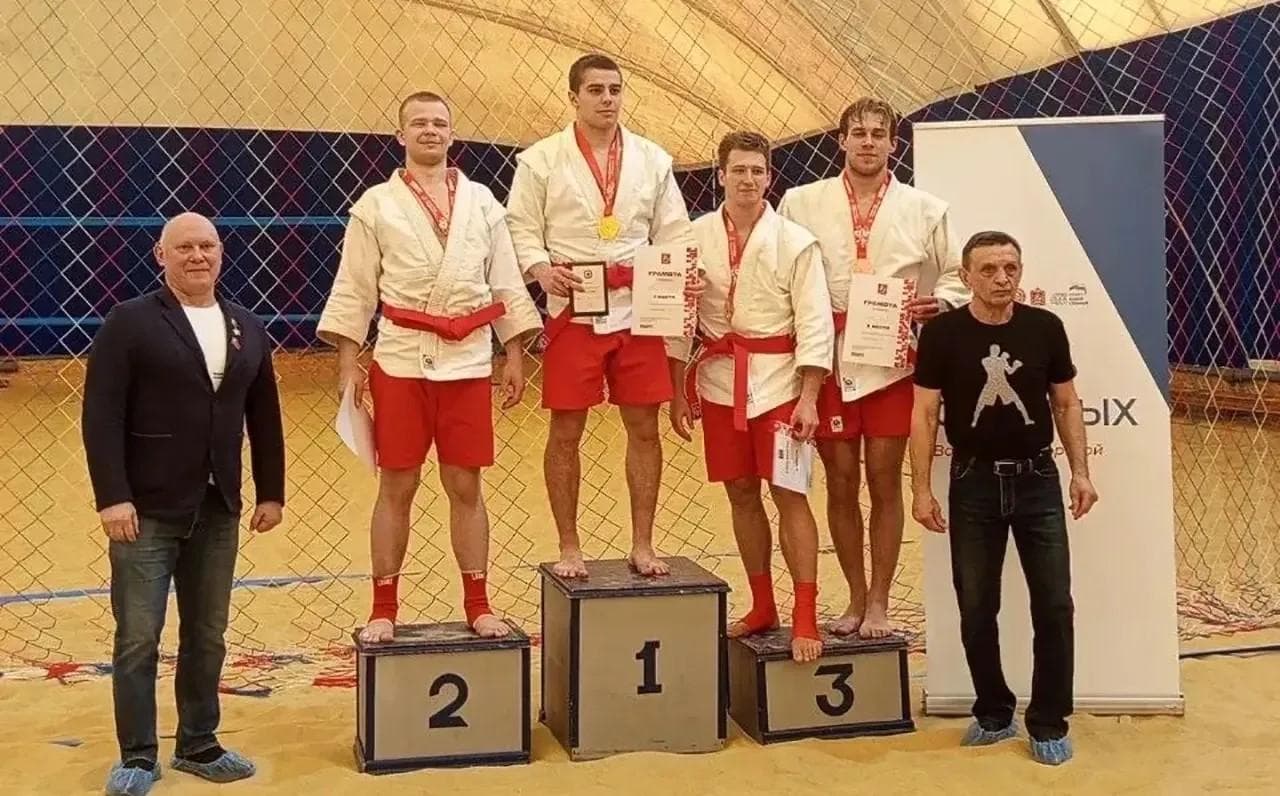 Серпуховсий спортсмен взял бронзу на Чемпионате Московской области по пляжному самбо