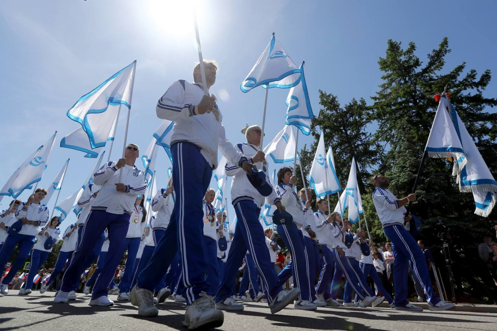 Парад физкультурников 2024
